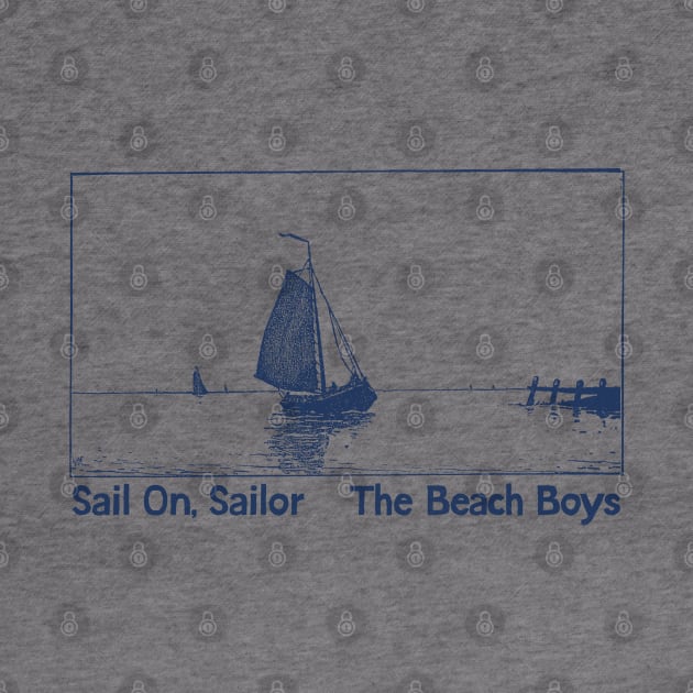 Sail On, Sailor / Retro Aesthetic Fan Design by unknown_pleasures